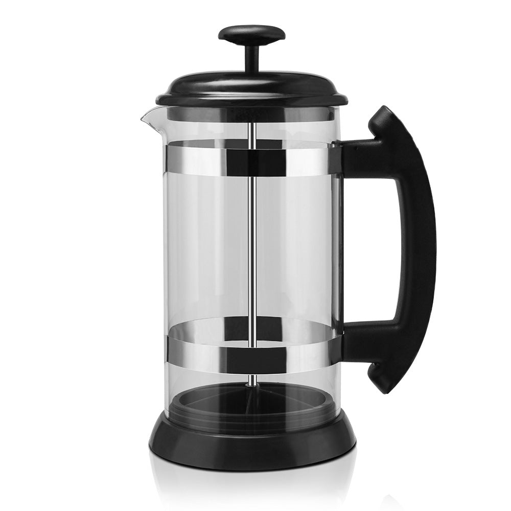French Press 1000ML Glass Coffee Pot